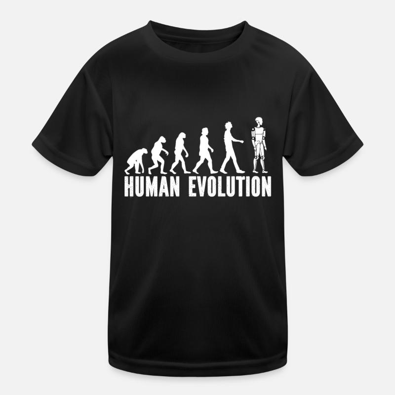Robotique Ai Robot Evolution Évolution humaine T-shirt sport Enfant