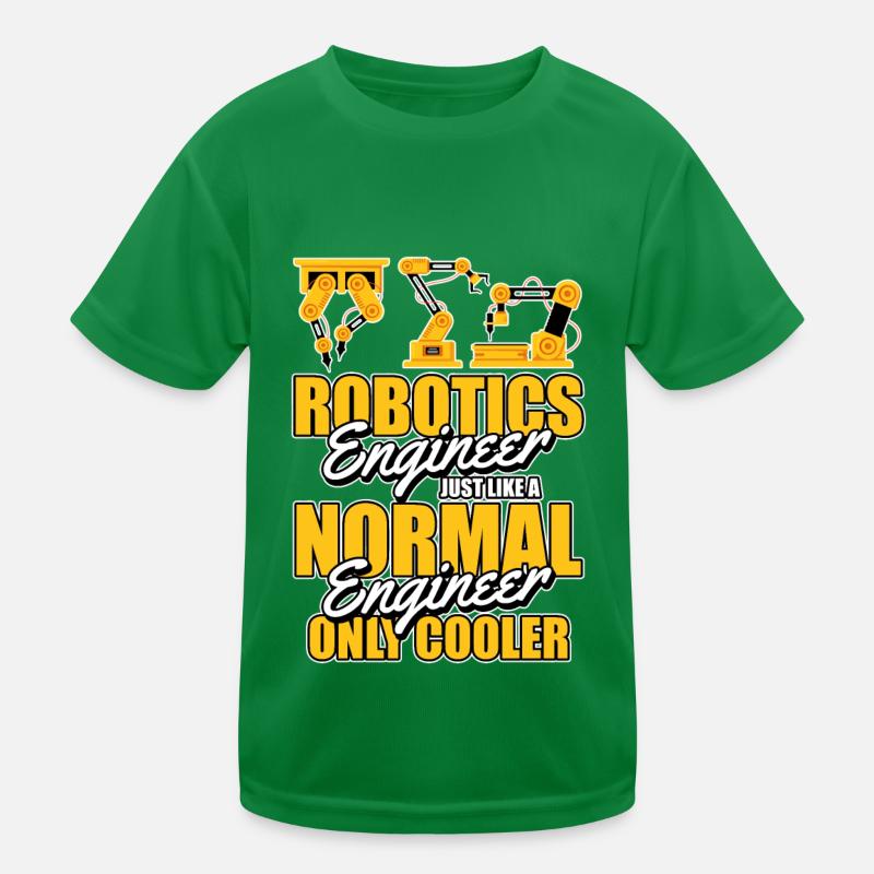 Robotics Ai Robot Kids Functional T-Shirt