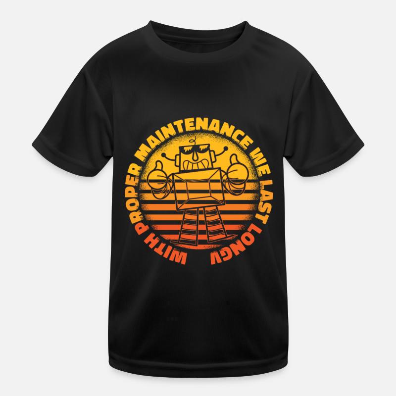 Robotics Ai Robot Kids Functional T-Shirt