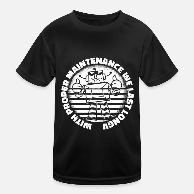 Robotique Ai Robot T-shirt sport Enfant