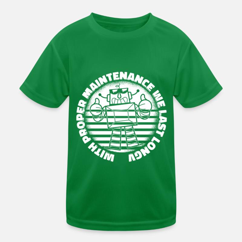 Robotics Ai Robot Kids Functional T-Shirt