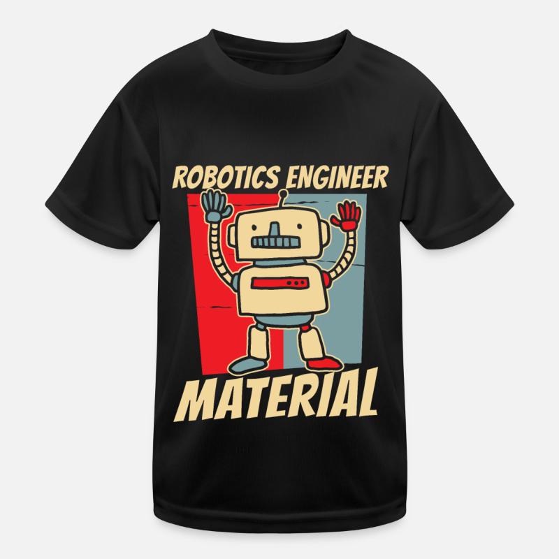 Robotique Ai Robot T-shirt sport Enfant