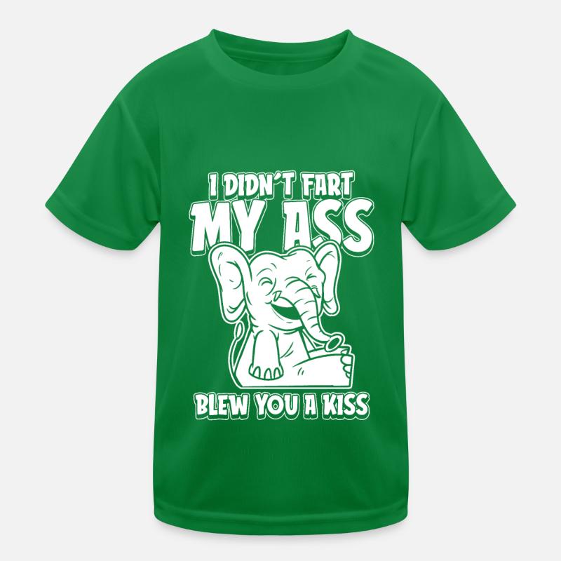 Drôle d’éléphant T-shirt sport Enfant