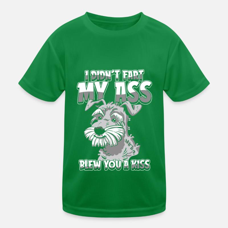 Schnauzer chien drôle T-shirt sport Enfant