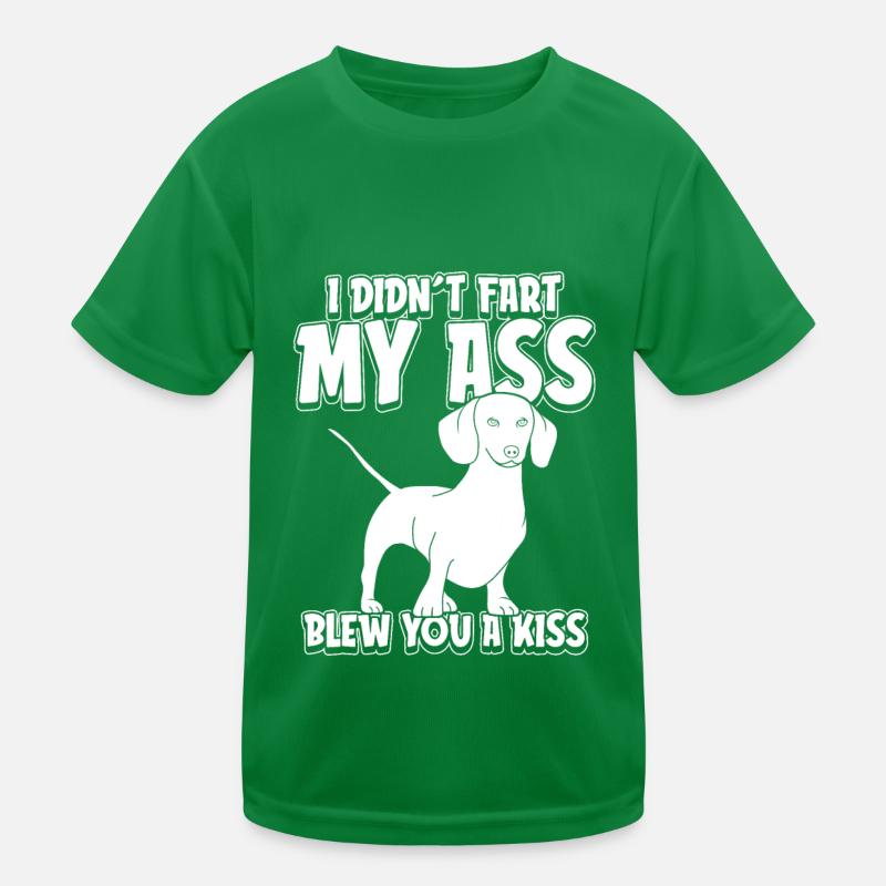 Dachshund Dachshund Funny Kids Functional T-Shirt