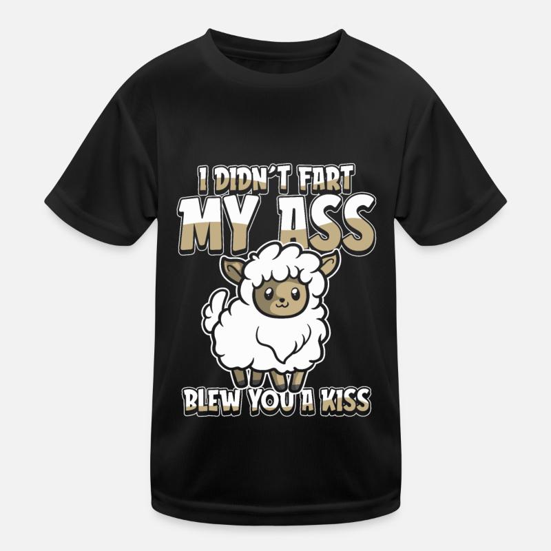 Sheep ironic Kids Functional T-Shirt
