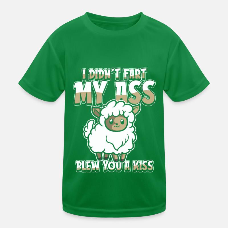 Sheep ironic Kids Functional T-Shirt