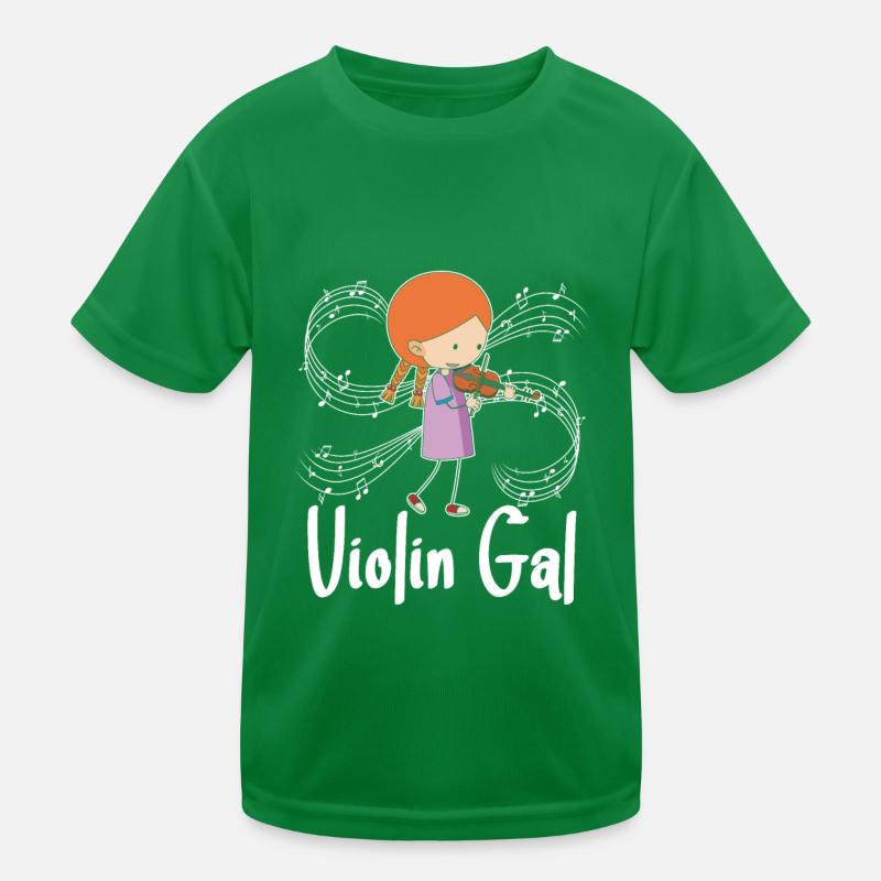 Violon Fille T-shirt sport Enfant