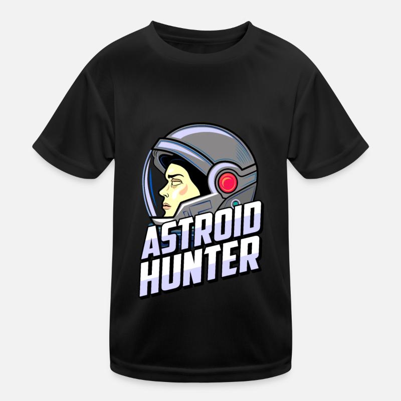 Space Space Astronaut Astroid Diversion Kids Functional T-Shirt