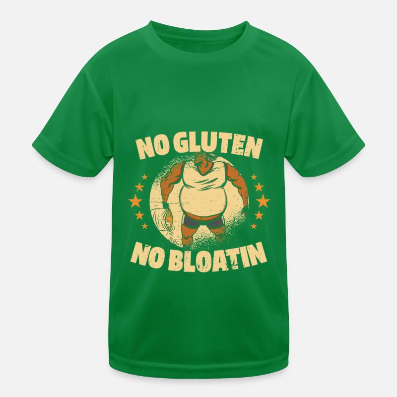 Gluten-free Funny Kids Functional T-Shirt