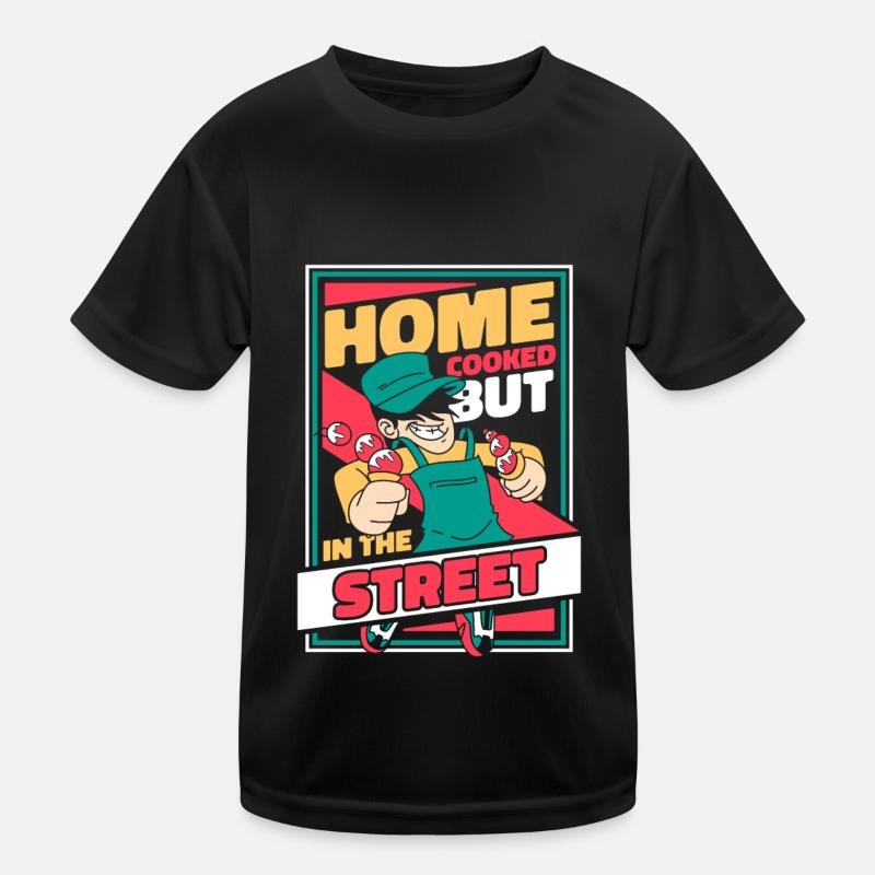 Cuisine de rue T-shirt sport Enfant