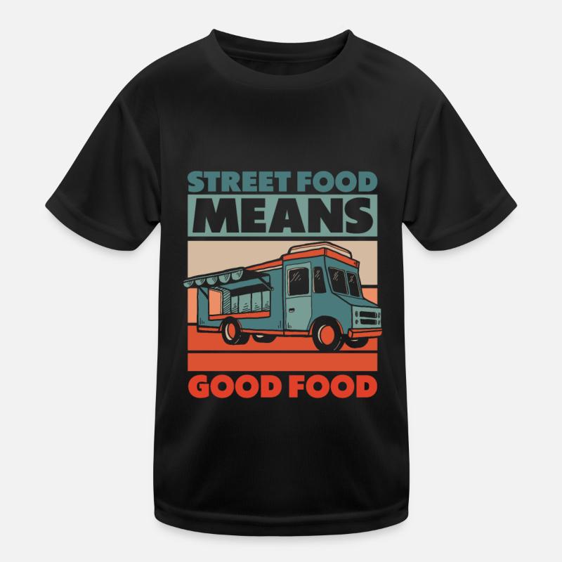 Cuisine de rue T-shirt sport Enfant