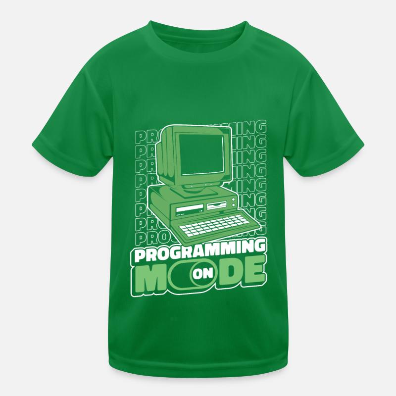Developer Coder Programmer Computer T-shirt sport Enfant