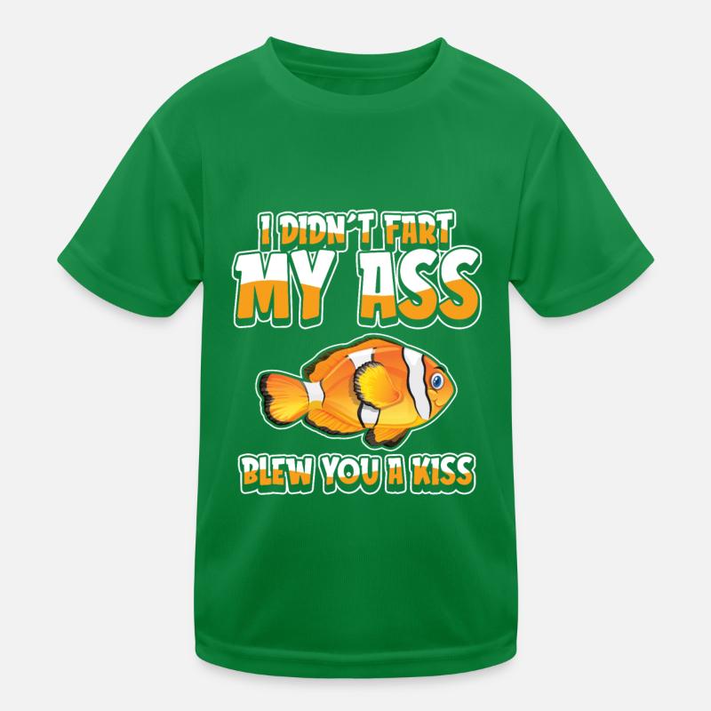 Clownfisch Witzig Kinder Funktions-T-Shirt