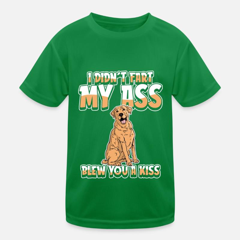 Labrador Humor Kinder Funktions-T-Shirt