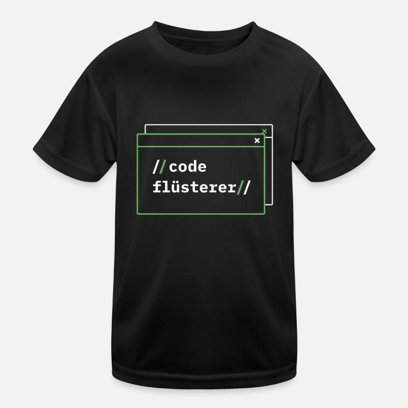 Entwickler Coder Programmierer Kinder Funktions-T-Shirt