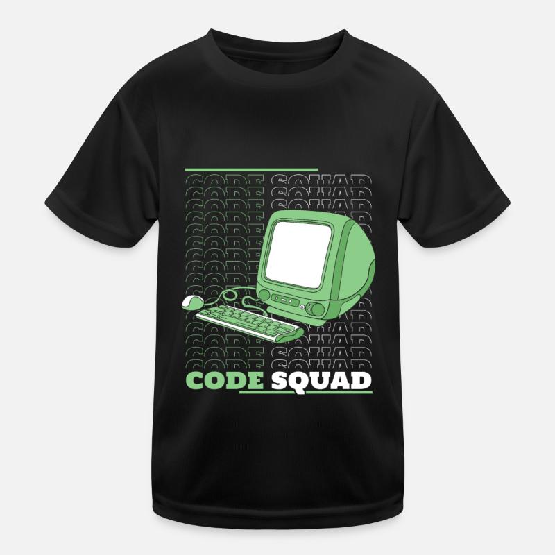 Developer Coder Programmer Calculator Kids Functional T-Shirt
