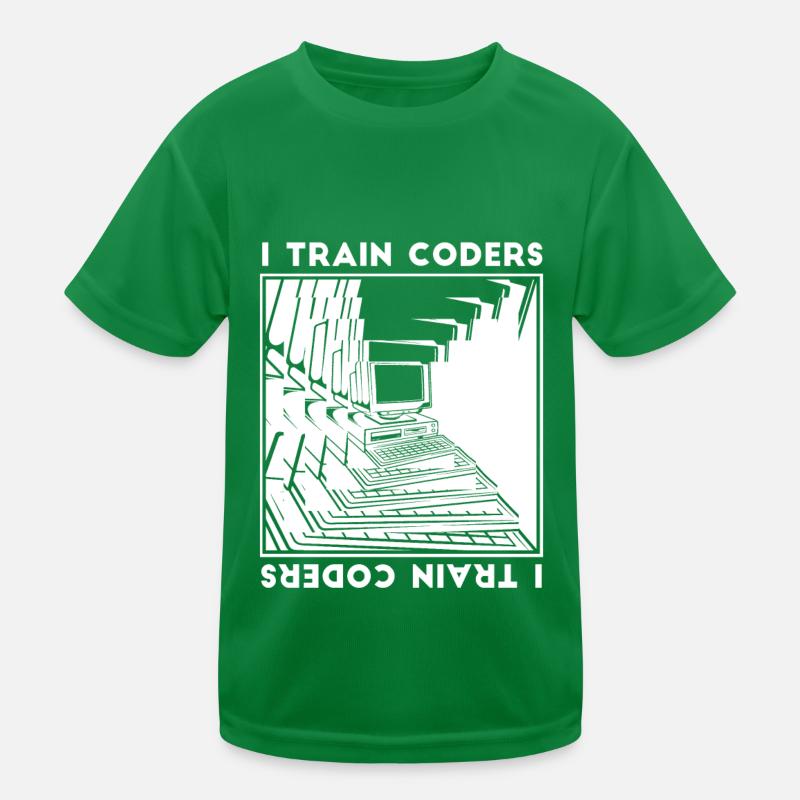 Developer Coder Programmer Calculator Kids Functional T-Shirt