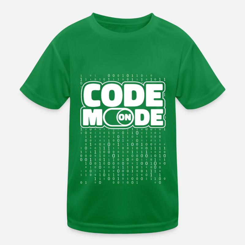 Entwickler Coder Programmierer Kinder Funktions-T-Shirt