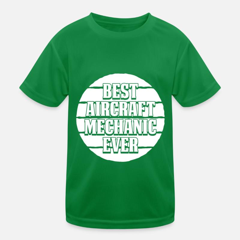 Mécanicien d’aéronefs T-shirt sport Enfant
