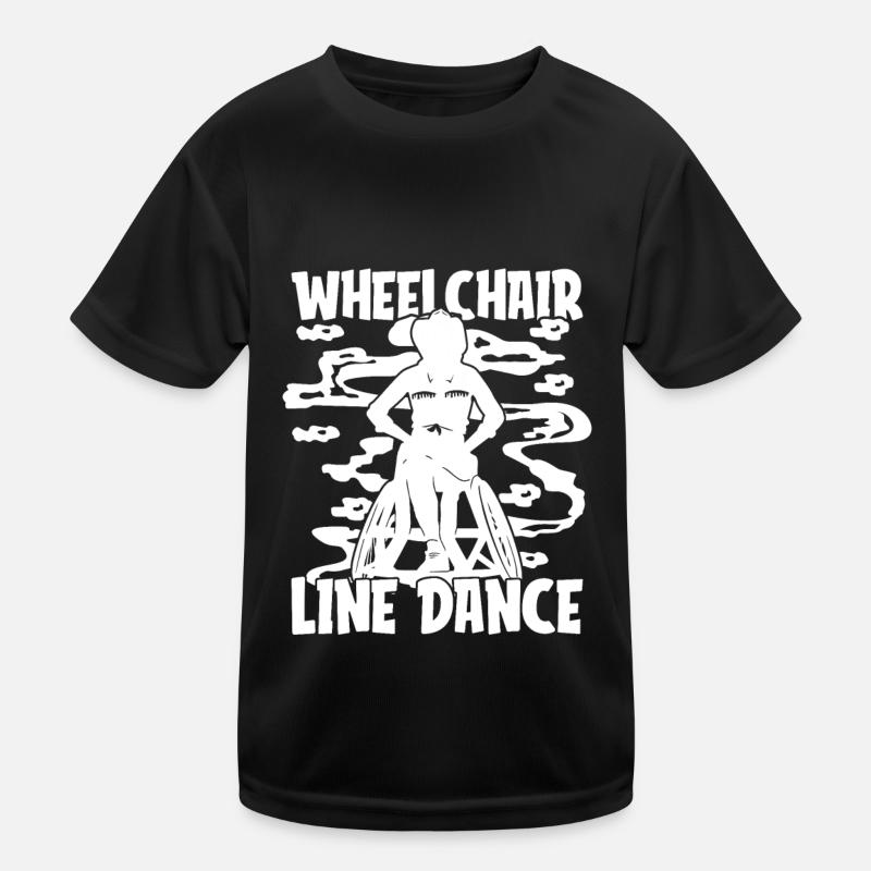 Fauteuil roulant de danse en ligne T-shirt sport Enfant