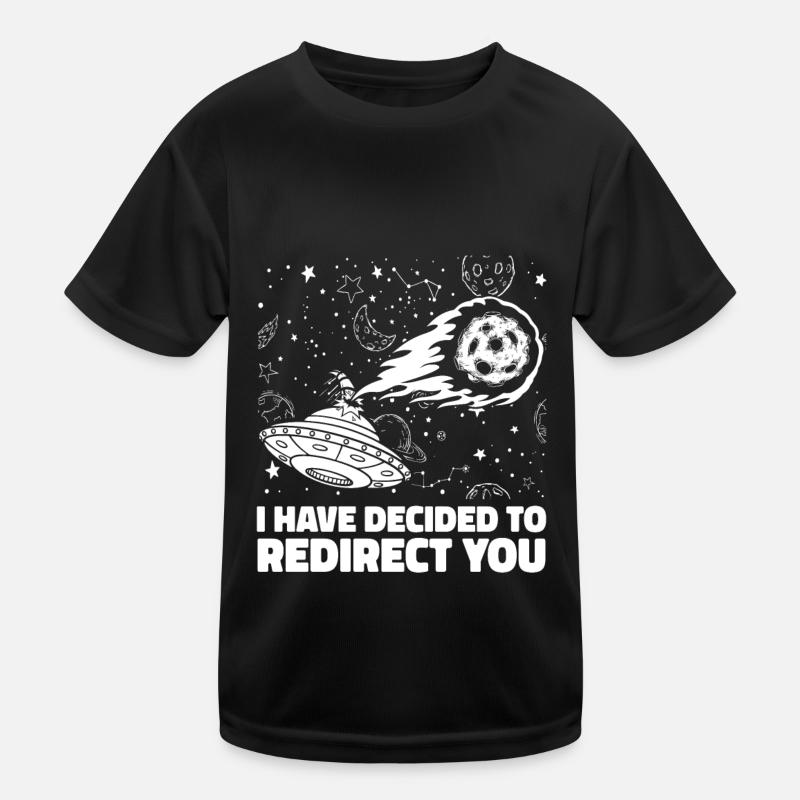 Vaisseau spatial spatial Astroïde de diversion T-shirt sport Enfant