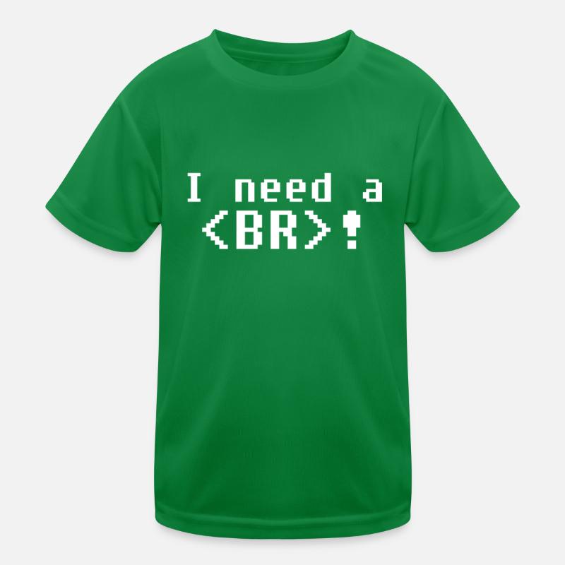 Entwickler Coder Programmierer Humor Kinder Funktions-T-Shirt