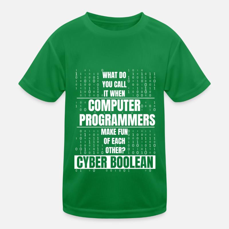 Entwickler Coder Programmierer Lustig Kinder Funktions-T-Shirt