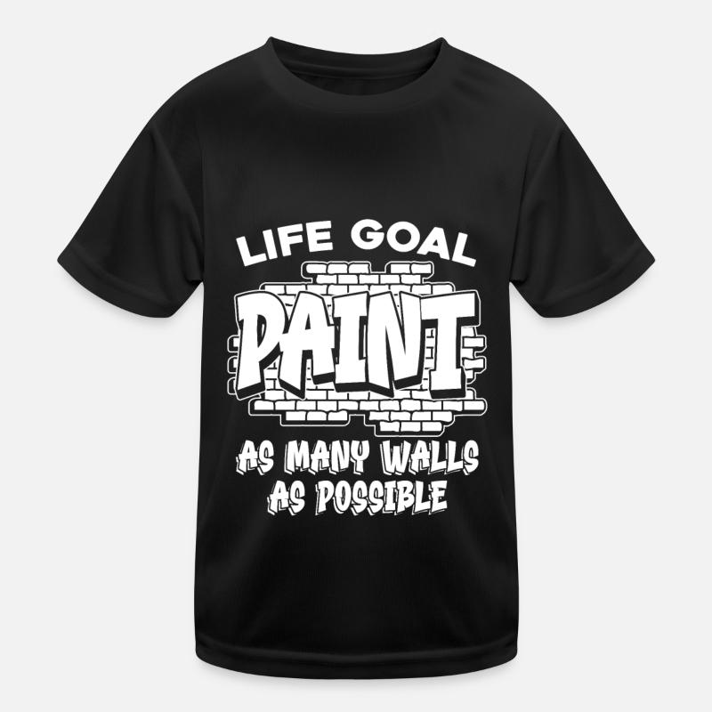 painter painter humor Kids Functional T-Shirt