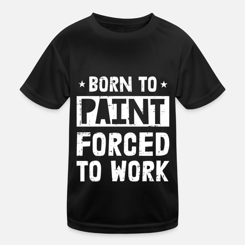 Painter Painter Funny Kids Functional T-Shirt
