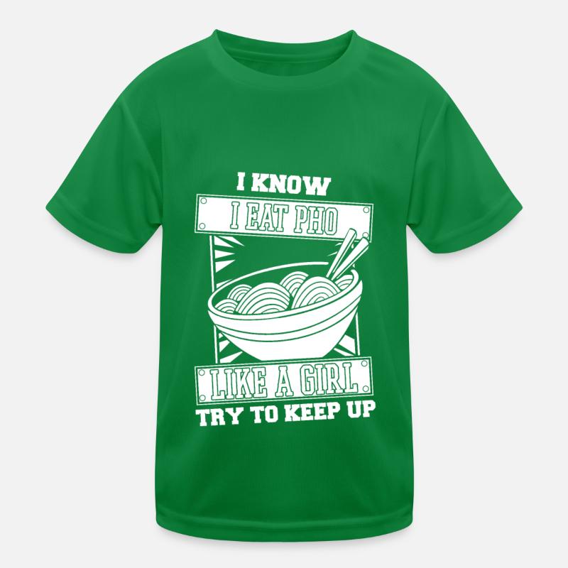 Pho Bowl Mädchen Kinder Funktions-T-Shirt