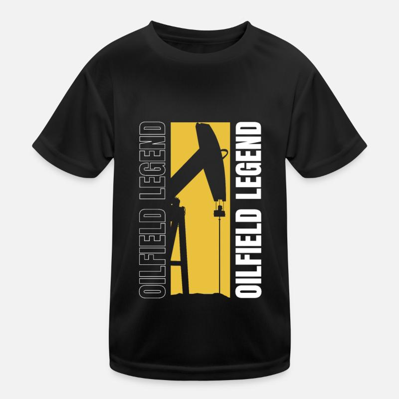 Légende de la plate-forme pétrolière T-shirt sport Enfant