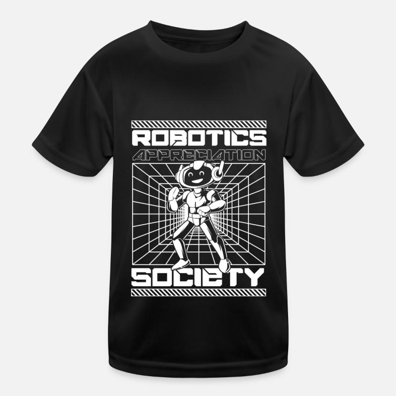 Robotics Ai Robot Kids Functional T-Shirt