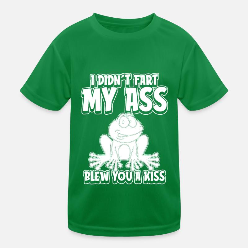 Frosch Kröte Humor Kinder Funktions-T-Shirt