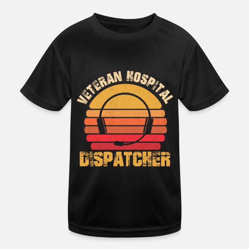 Centre d’opérations du centre de contrôle des appels d’urgence T-shirt sport Enfant