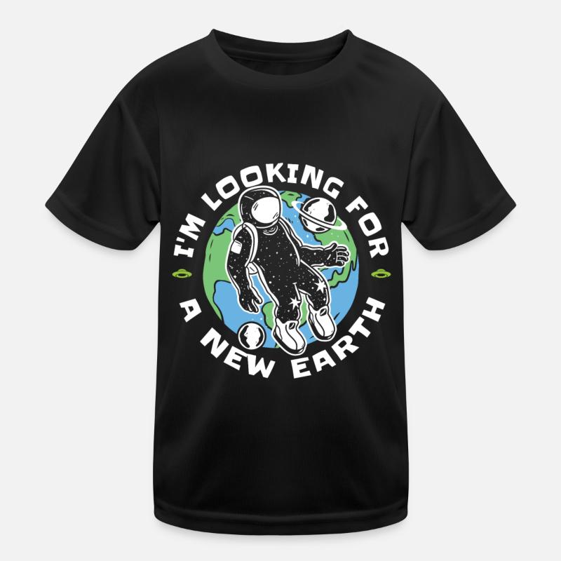 Espace Espace Terre Colonisation de l’espace T-shirt sport Enfant