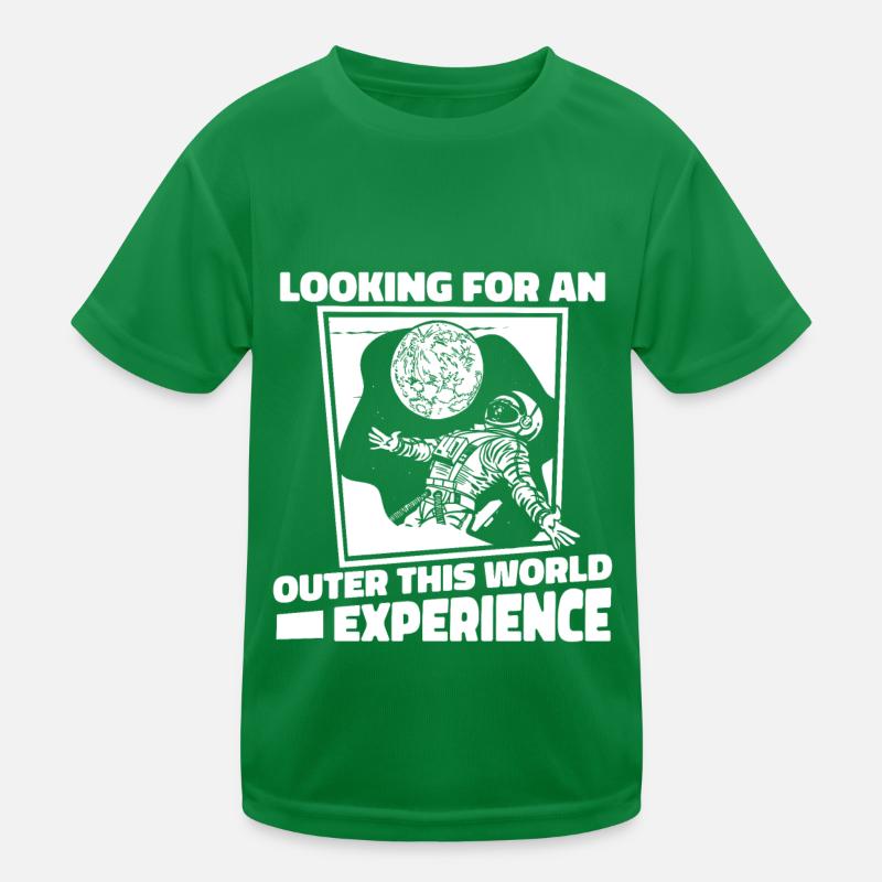 Space Space Astronaut Space Colonization Kids Functional T-Shirt