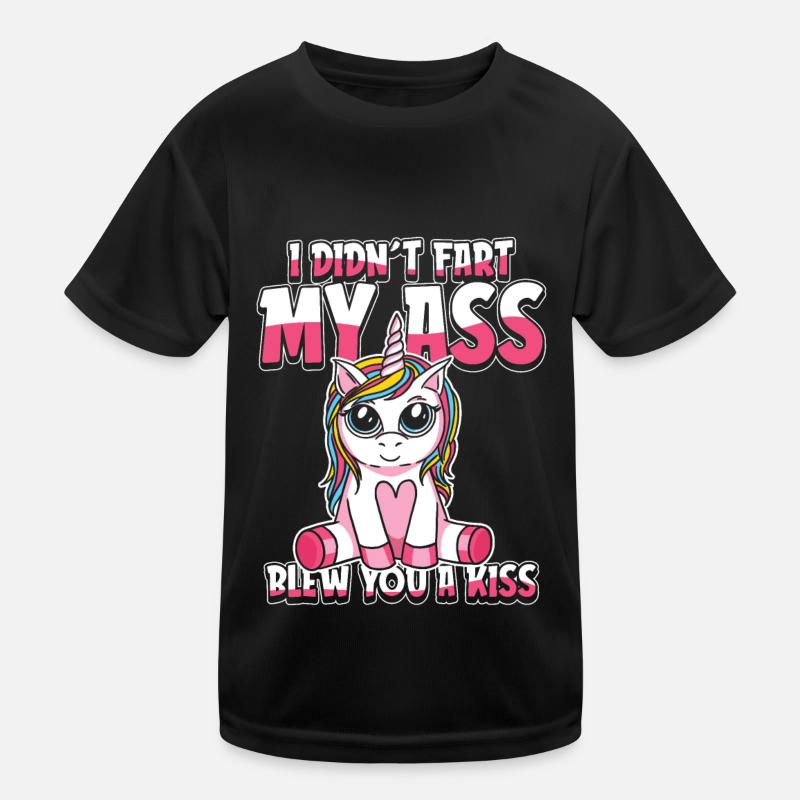 Jeu de mots licorne licorne T-shirt sport Enfant