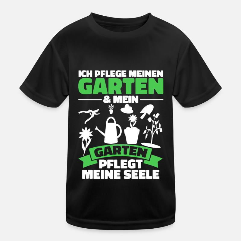 Hobbygärtner Garten Seele Kinder Funktions-T-Shirt