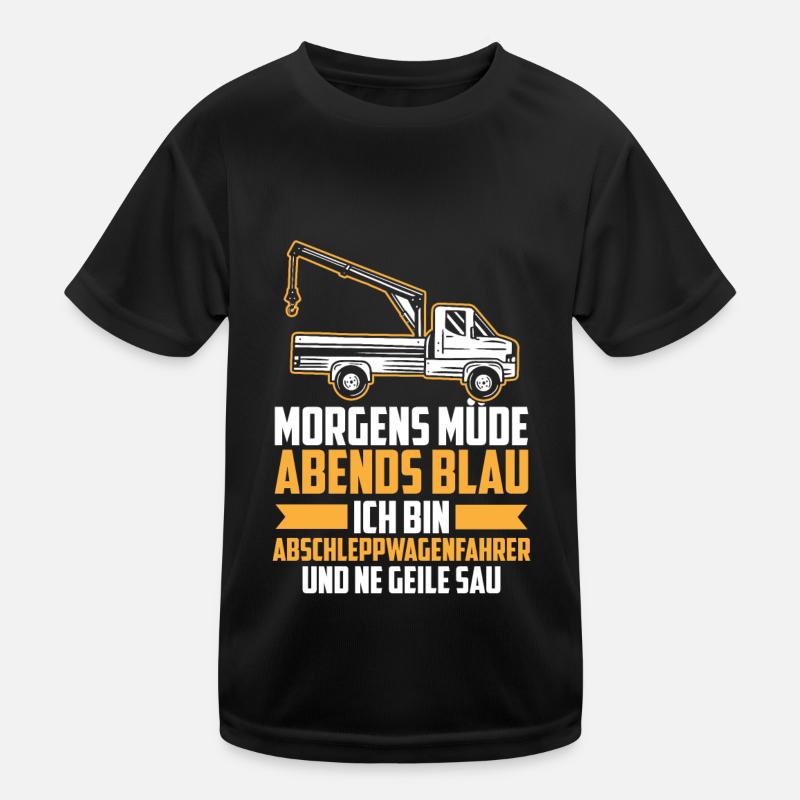 Abschleppdienst Abschlepper Kinder Funktions-T-Shirt