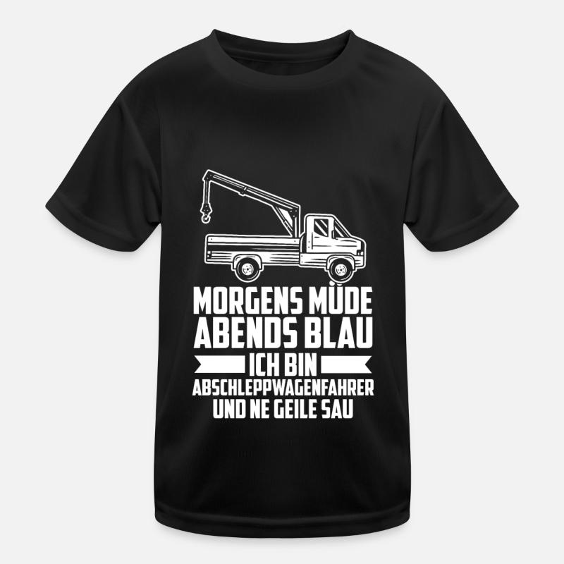 Abschleppdienst Abschlepper Kinder Funktions-T-Shirt