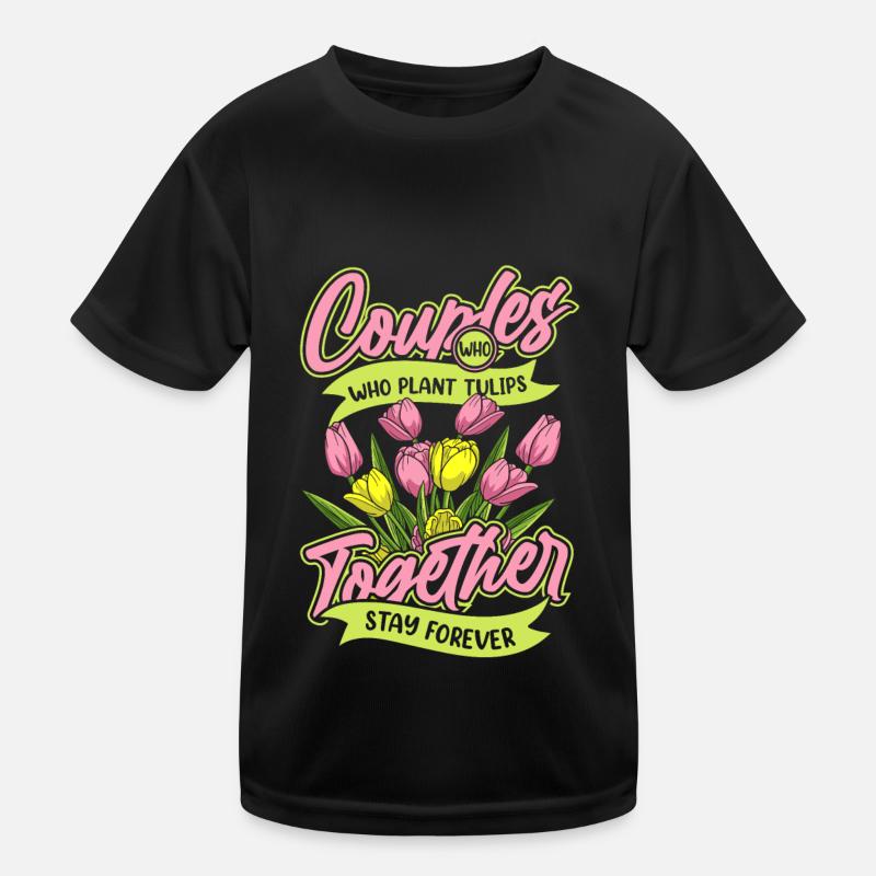 Tulips Pair Kids Functional T-Shirt