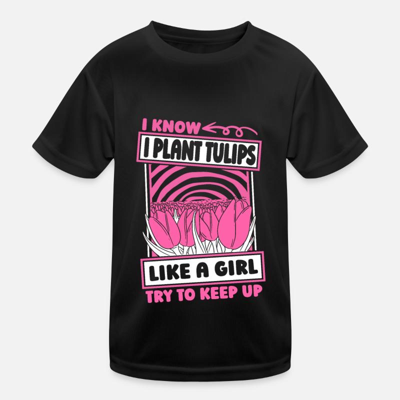 Tulipes T-shirt sport Enfant