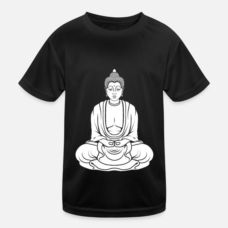 Buddha Buddhist Kinder Funktions-T-Shirt