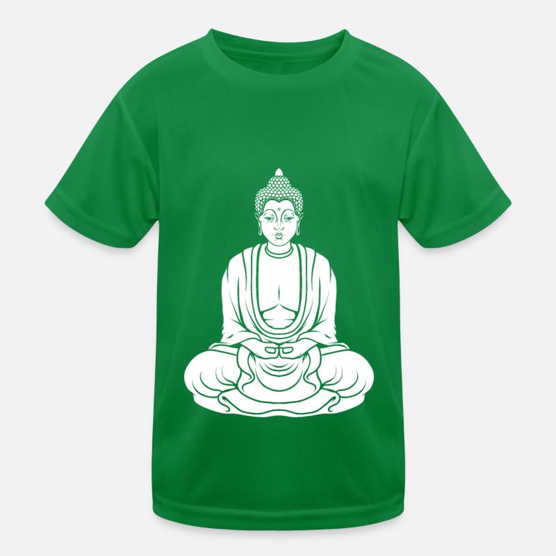 Buddha Buddhist Kids Functional T-Shirt
