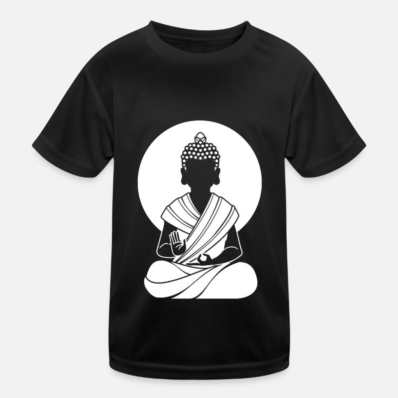 Buddha Buddhist Kinder Funktions-T-Shirt