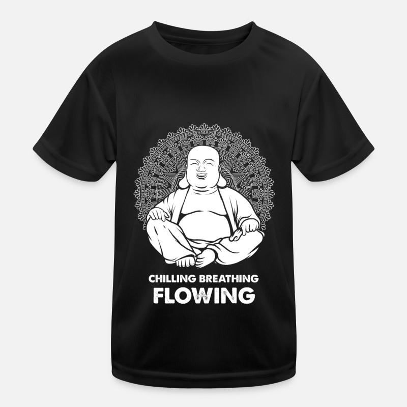 Buddha Buddhist Lustig Kinder Funktions-T-Shirt