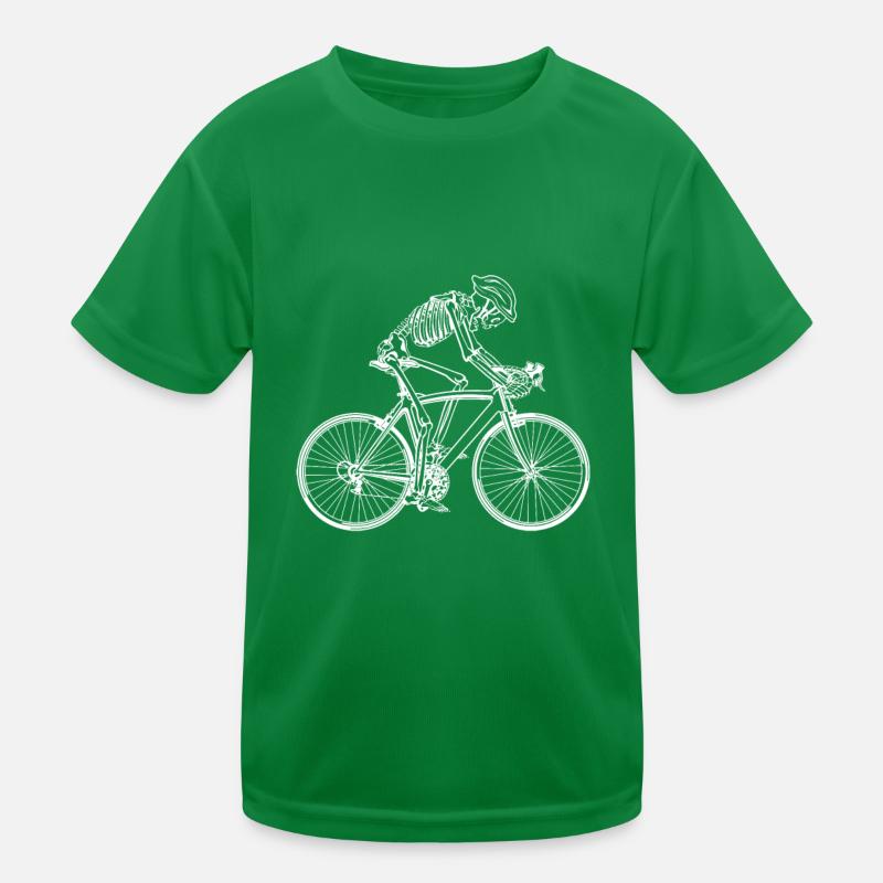 Cyclisme sur route Skeleton T-shirt sport Enfant