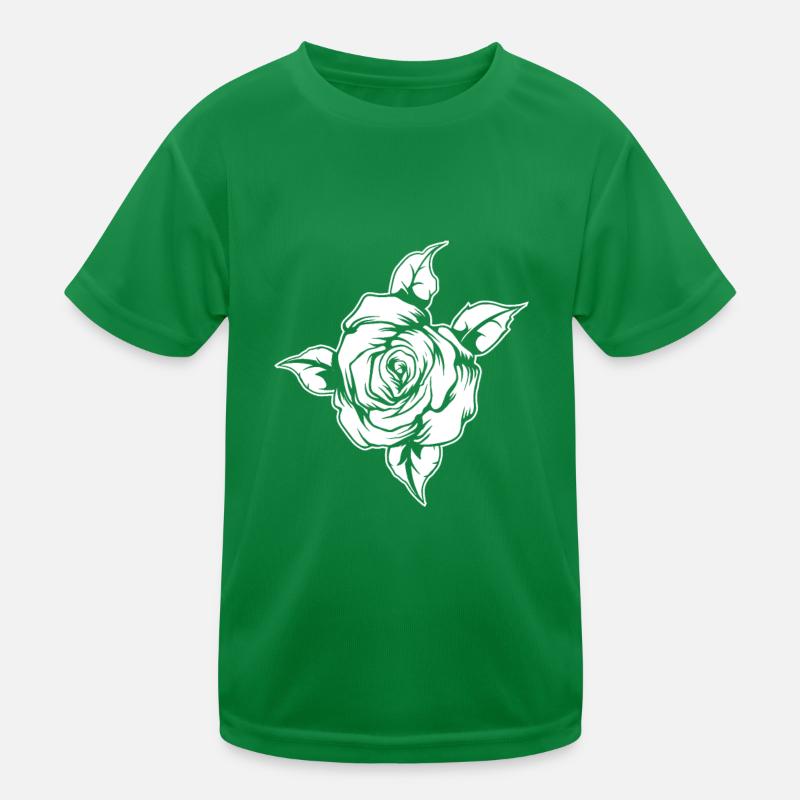 Roses Kids Functional T-Shirt