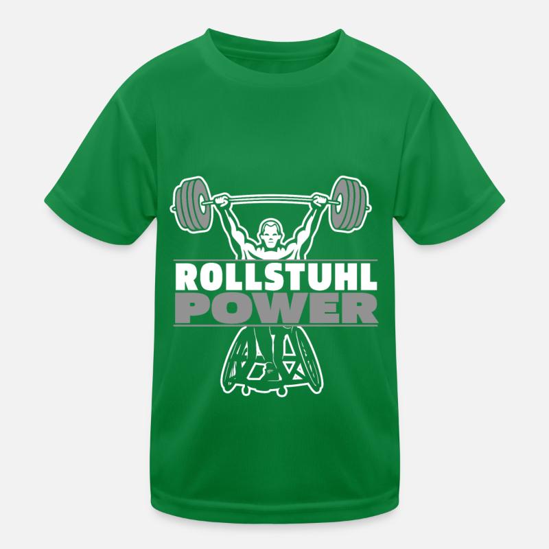 Performance d’accès en fauteuil roulant T-shirt sport Enfant